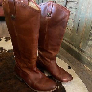 Frye Melissa button boots